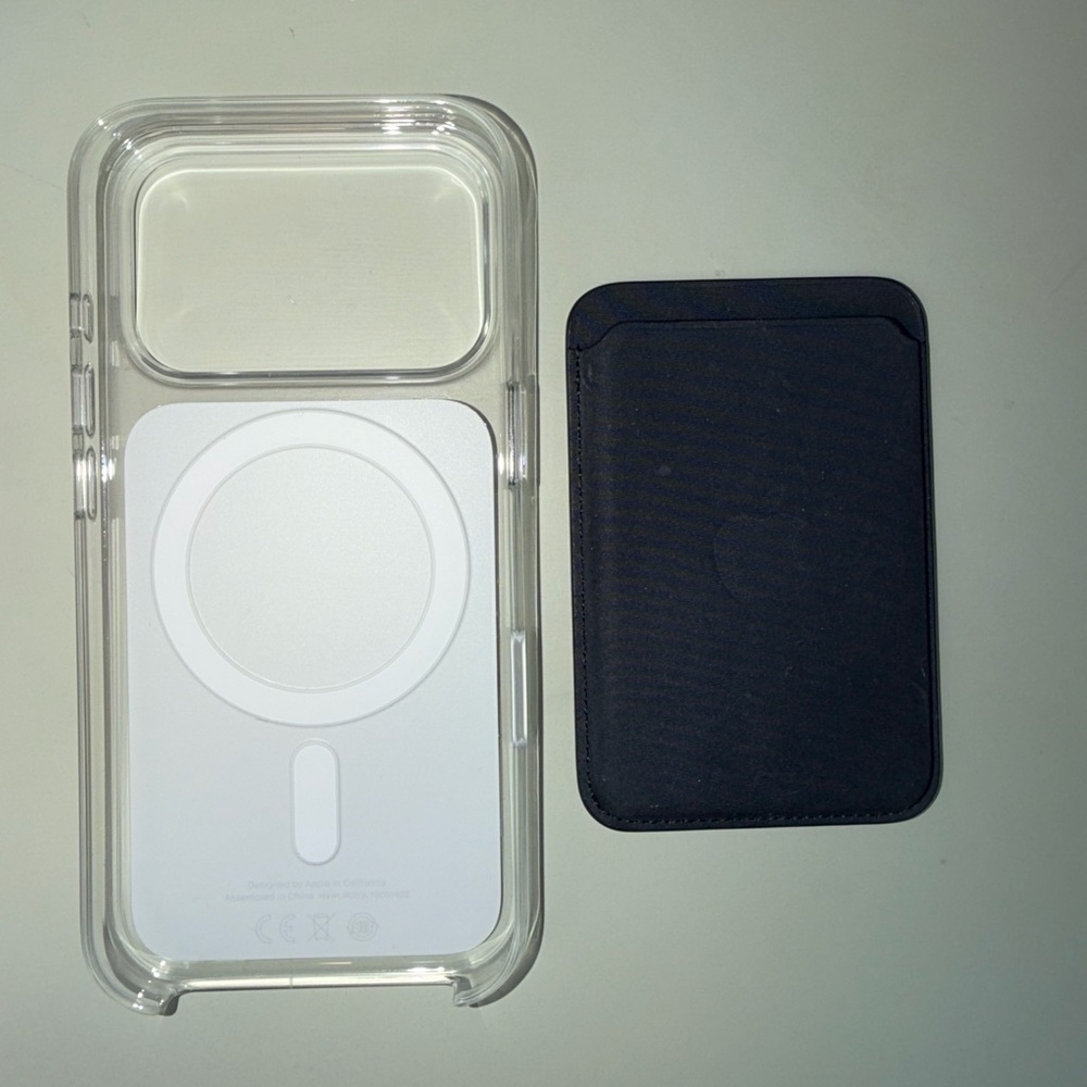 Apple iPhone 17 Pro Clear Case With MagSafe PLUS Matching Wallet